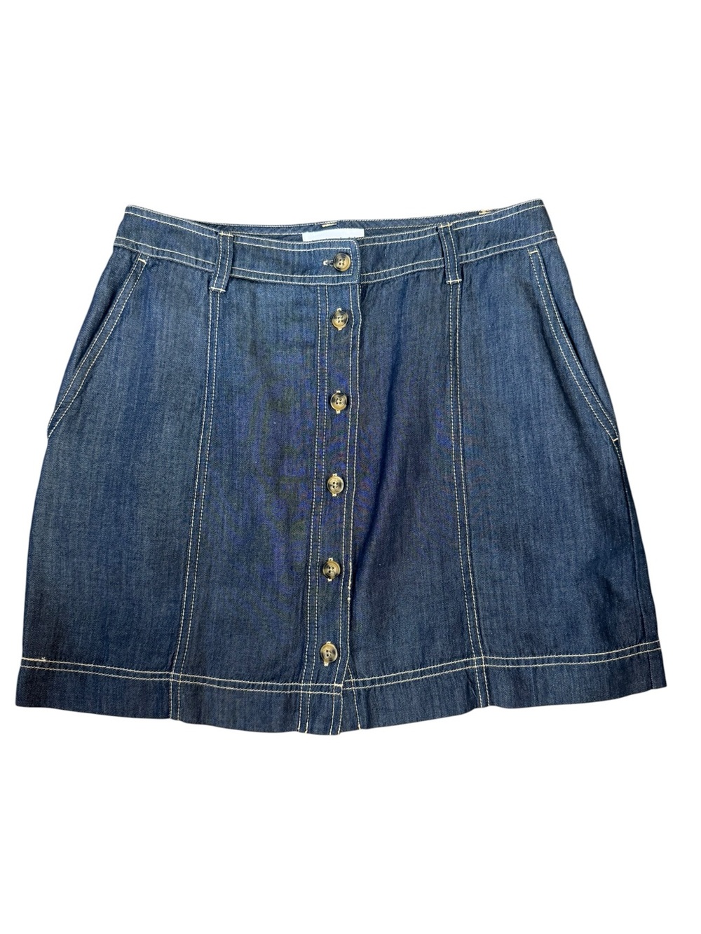 bella dahl chambray skirt Size 28 NWOT